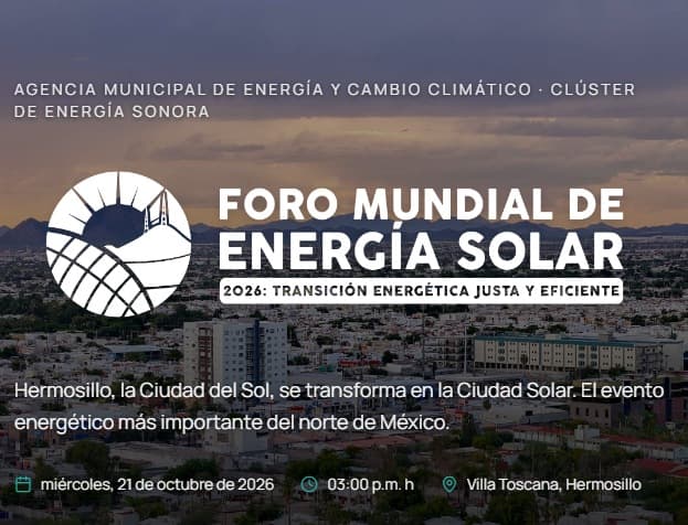 Foro Mundial de Energía Solar 2026
