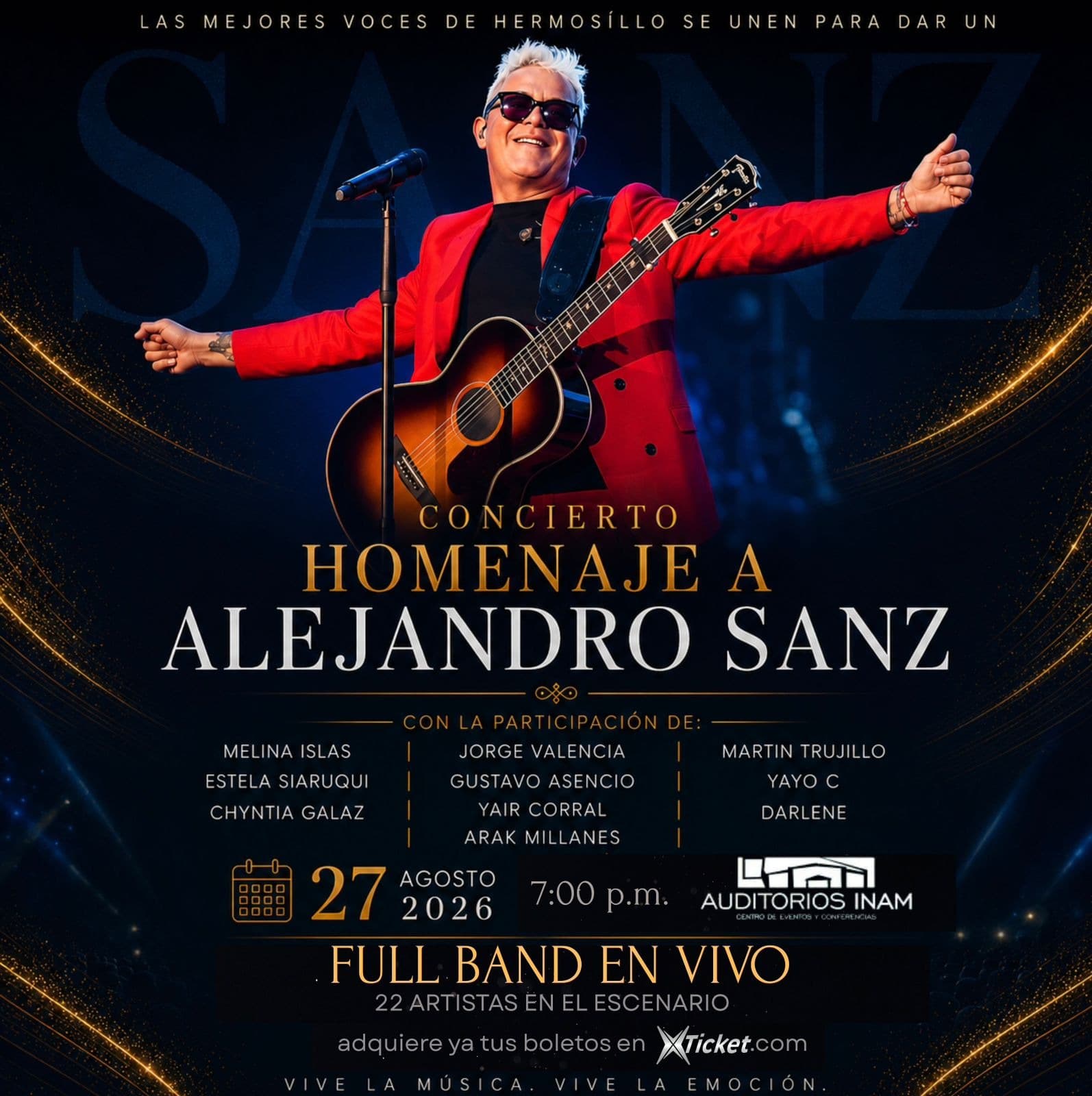 Homenaje Alejandro Sanz