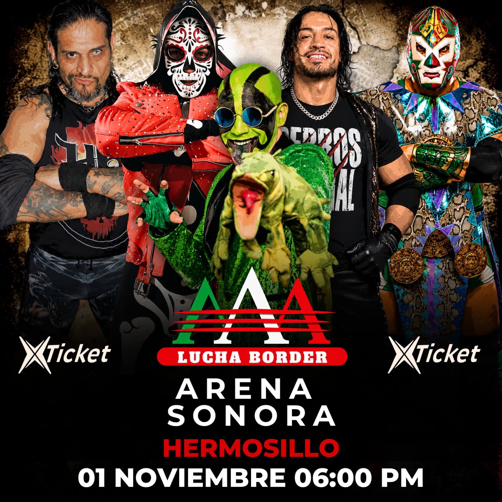 triple A lucha Border